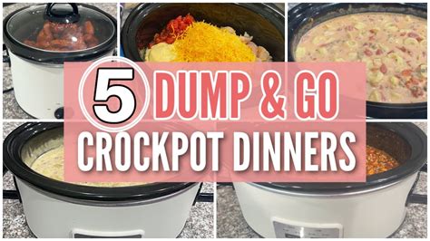 The Best Dump And Go Slow Cooker Recipes 5 Super Easy Slow Cooker Dinner Ideas Recipe Lands