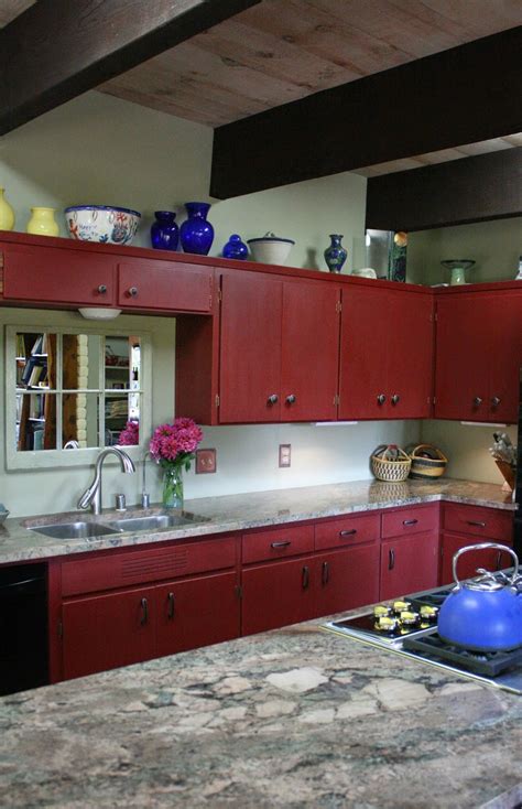 I would do it again. Reloved Rubbish: Primer Red Chalk Paint® Kitchen Cabinets