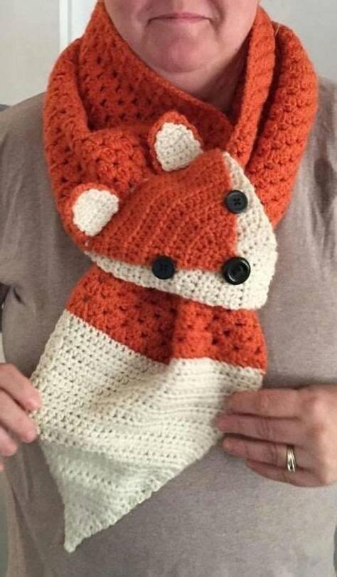Fox Scarf Craftsy Fox Scarf Pattern Crochet Fox Scarf Crochet Pattern