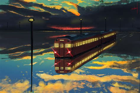 Anime Train Wallpapers Top Free Anime Train Backgrounds Wallpaperaccess