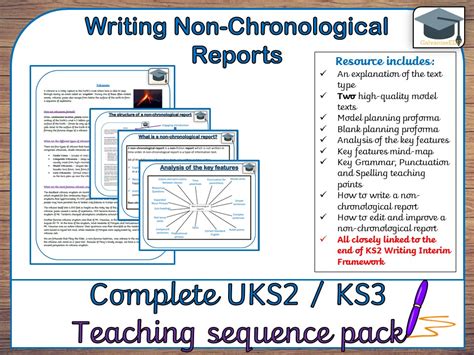 Complete Non Chronological Report Teaching Sequence Uks2 Ks3