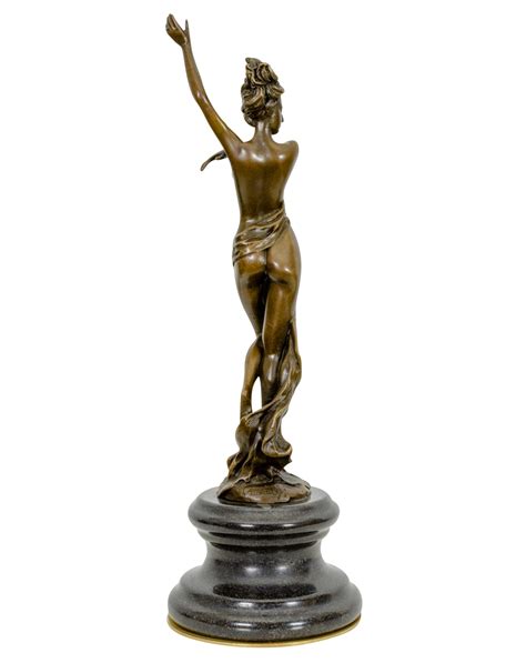 Bronzeskulptur Frau Akt Erotik Antik Stil Bronze Figur Statue Cm Aubaho