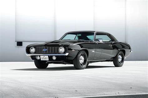 427 Powered 1969 Chevrolet Camaro Copo Tribute Looks Menacing In Tuxedo