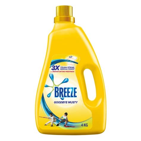 Breeze Detergent (Goodbye Musty) 4kg