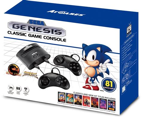 Atgames Sega Mega Drive Classic Game Console A € 18000 Oggi