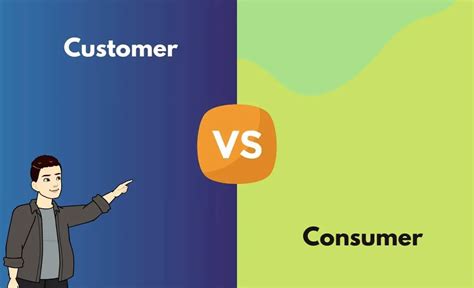 Customer Vs Consumer Whats The Difference With Table