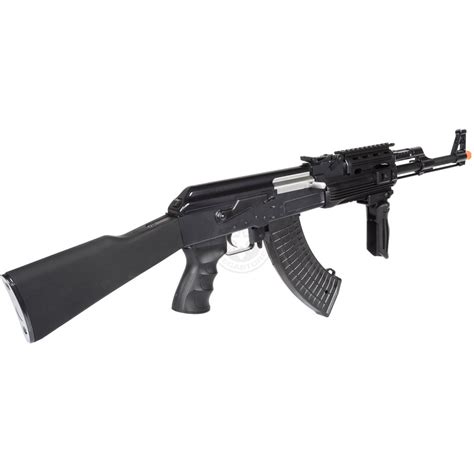 Jg Ak 47 Tactical Ris Full Metal Gearbox Airsoft Aeg Rifle Black