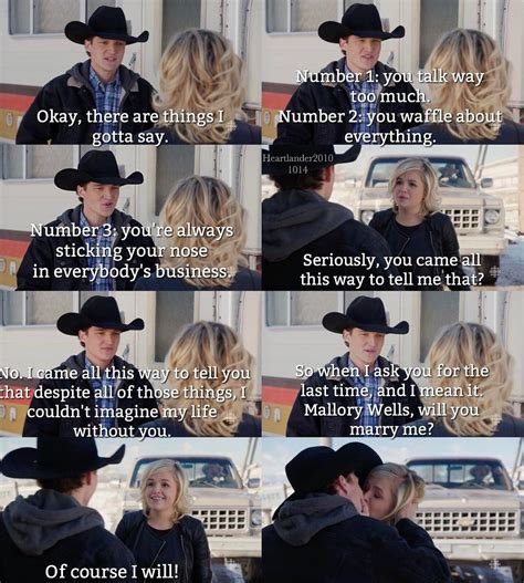 10x14 i m so behind on this show but this makes me so happy heartland mallory heartland season