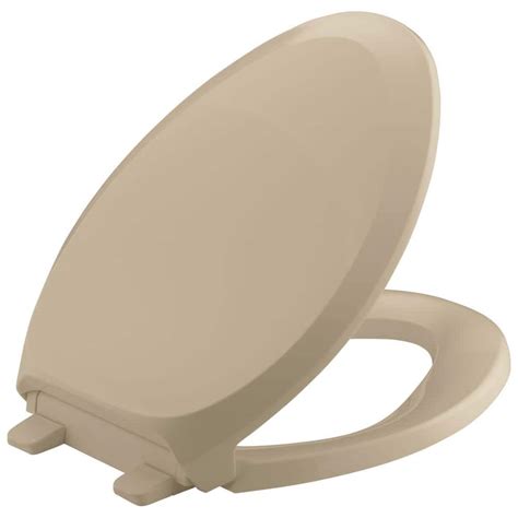 Kohler French Curve Quiet Close Elongated Toilet Seat With Grip Tight