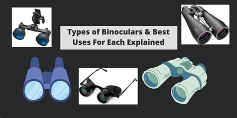 Tipos De Binoculares Y Sus Mejores Usos Explicados