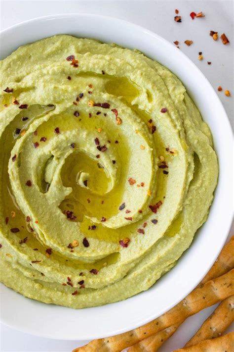 This Avocado Hummus Dip Is Creamy Healthy And Makes For The Perfect
