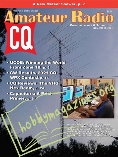 Cq Amateur Radio November 2021 Download Digital Copy Magazines And Books In Pdf