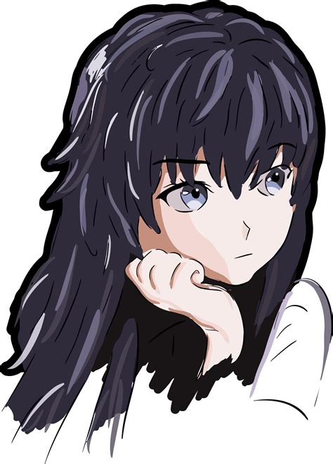 Anime Girl Png Free Download Png All Png All