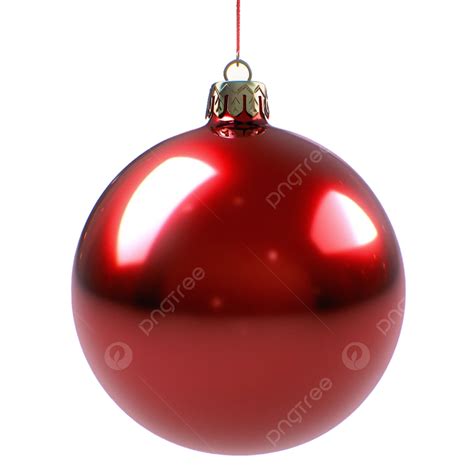 Diorama De Bola Vermelha De Natal Png Natal Enfeites De Natal Feliz