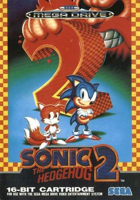 Sonic The Hedgehog 2 Bit Cover Genesis Complete Game For Sale