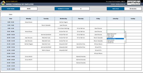 You've probably also seen it. Monthly Rota Plan - Free Work Schedule Templates For ...