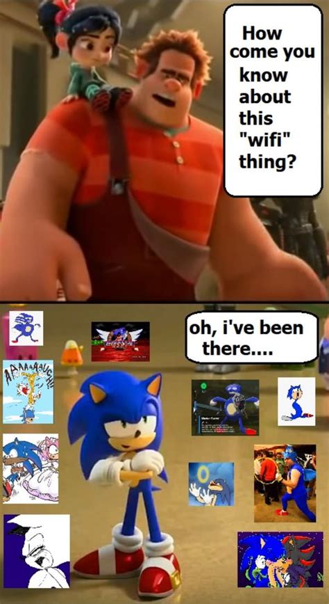 Sonic Wreck It Ralph 2 Wreck It Ralph Know Your Meme