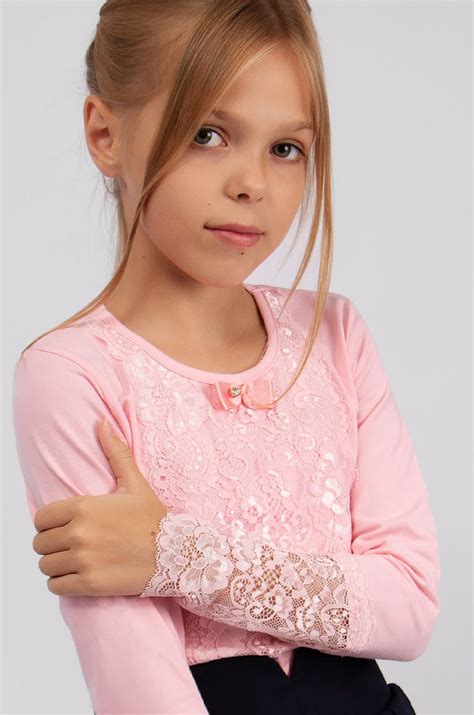 Блузка для девочки СольandПерец 6676809 розовый купить оптом в