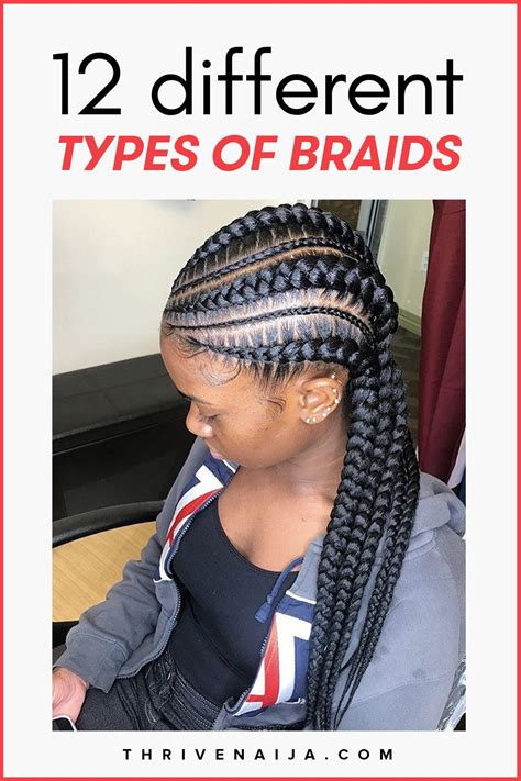 Types Of Braids And What They Look Like Thrivenaija