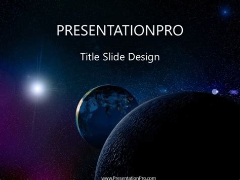 Space Nature Powerpoint Template Presentationpro