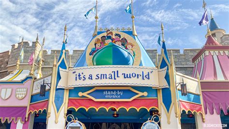 Its A Small World Sign Dismantled Construction Walls Return At