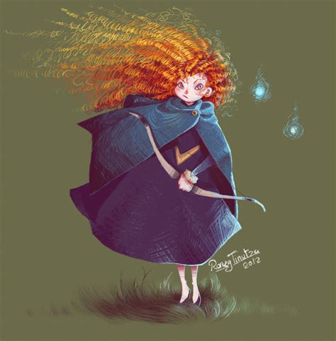 Fashion And Action More Marvelous Merida Portraits Brave Fan Art Gallery