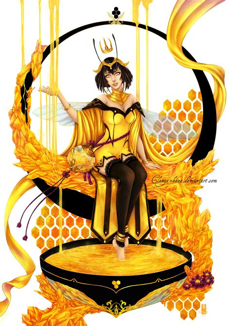 Honey Bee Dame Du Miel By Clange Kaze On Deviantart