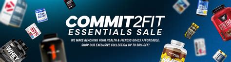 Commit2fit Essentials Sale