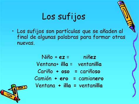 5 Ejemplos De Sufijos Y Definición Yavendrás