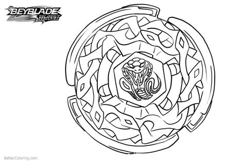 Coloring Pages For Kids Beyblade Burst Coloring Pages