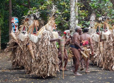 Rom Dancing In Fanla Village Ambrym Island Vanuatu Quiet Mind