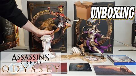 Unboxing Assassin S Creed Odyssey Pantheon Collector Edition Youtube