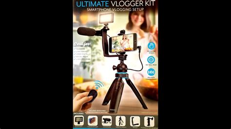Tutorial On How To Assemble Bower Smartphone Vlogger Kit From Walmart
