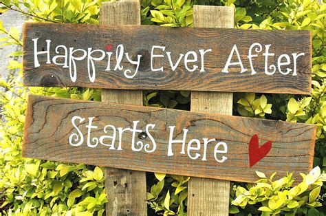Happily Ever After Starts Here All Painted