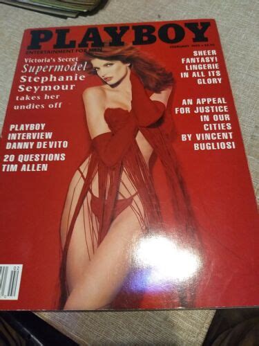 Playboy February Back Issue Jennifer Leroy Ebay