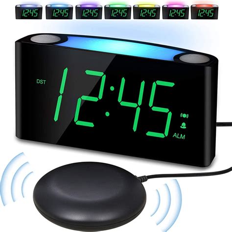Best Vibrating Bed Shaking Alarm Clocks 2020 How To Wake Up Faster
