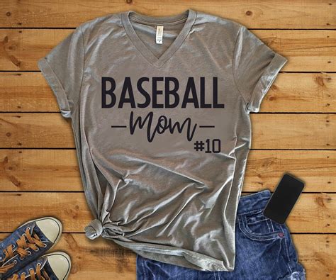 Baseball Mom Shirt Baseball Mom T Shirt Baseball Mom Etsy
