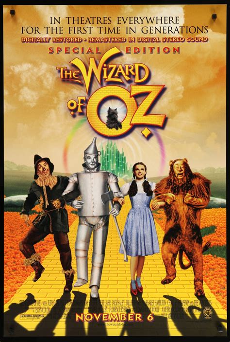 The Wizard Of Oz 1939 39 Classic Original Cinema Film Movie Print