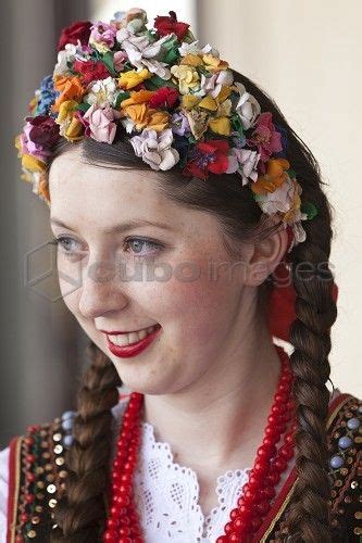 Cuboimagesit Poland Cracow Polish Girl In Traditional