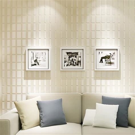 Beibehang Modern Minimalist 3d Relief Wallpaper Vertical Stripes