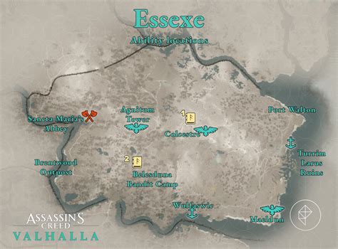 Ability Locations Essexe Ability Locations Assassin S Creed Valhalla