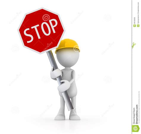 3d Clip Art Of Stop Please Clipart Panda Free Clipart Images