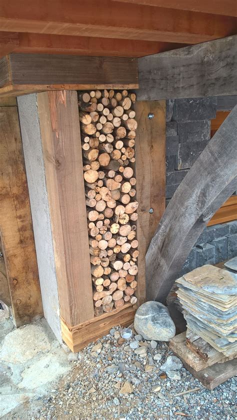 Firewood Texture Garden Crafts Ideas Surface Finish Woodburning