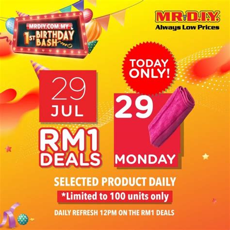 See more of airasia promotion 2019 on facebook. MR DIY Online 1st Birhday Promotion OSILY Terrycloth Bath ...