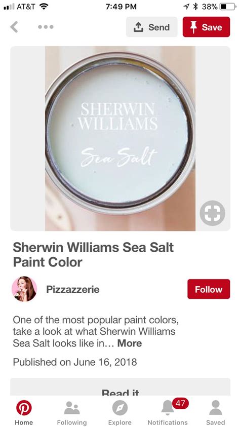 Check spelling or type a new query. Pin by Kristen Lowe on Bathroom | Sea salt paint color ...