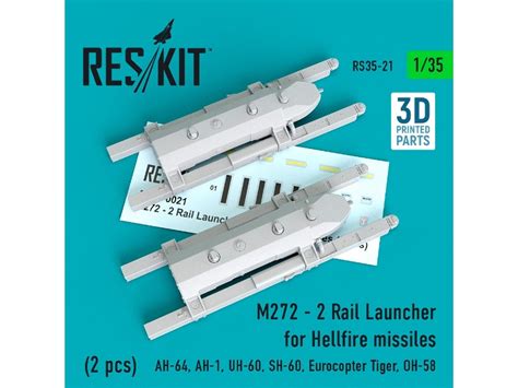 M272 2 Rail Launcher For Hellfire Missiles 2 Pcs Ah 64 Ah 1 Uh