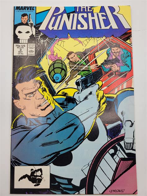 The Punisher 3 1987 Comic Books Copper Age Marvel Hipcomic