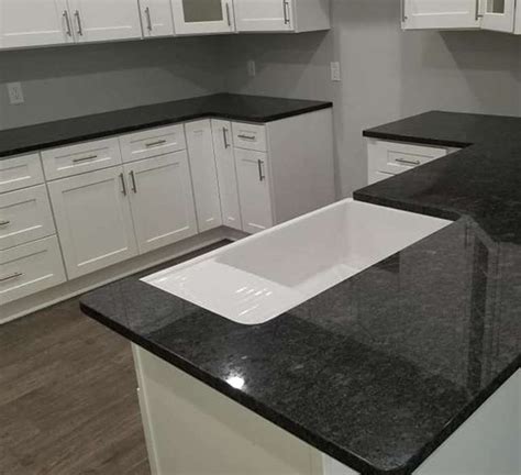Steel Gray Granite Landmark Surfaces Countertops Granite Marble
