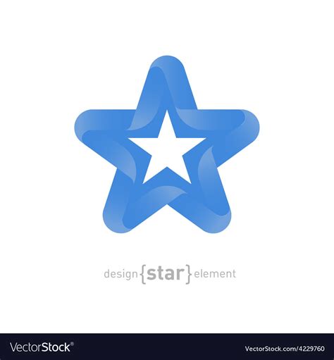 Star With Somalia Flag Colors And Symbols Vector Image