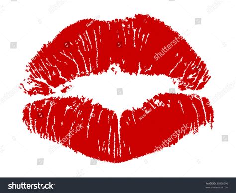 Hot Kiss Stock Illustration 39826606 Shutterstock